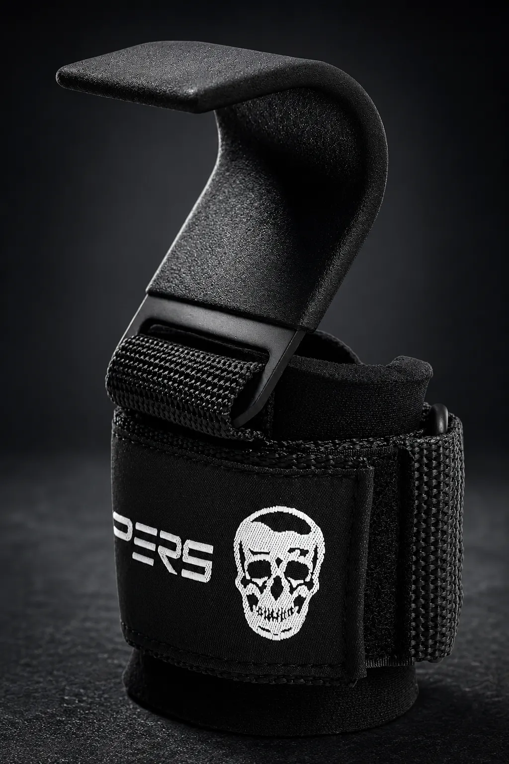 Gymreapers weight lifting hook close-up