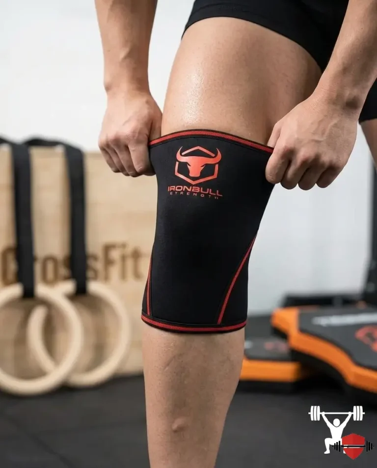 Iron Bull Strength Knee Sleeves 7mm vs 5mm side by side